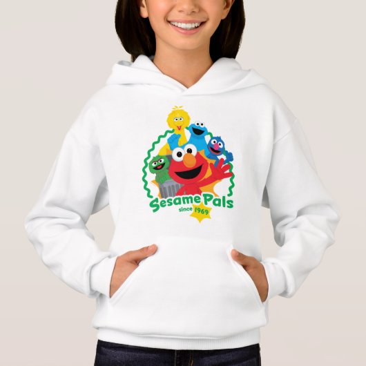Sesamstraße | Sesame Pals seit 1969 Hoodie (Vorderseite)