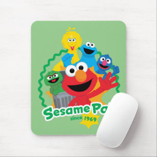 Sesamstraße   Sesame Pals seit 1969 Mousepad