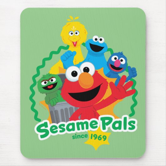 Sesamstraße | Sesame Pals seit 1969 Mousepad (Vorne)
