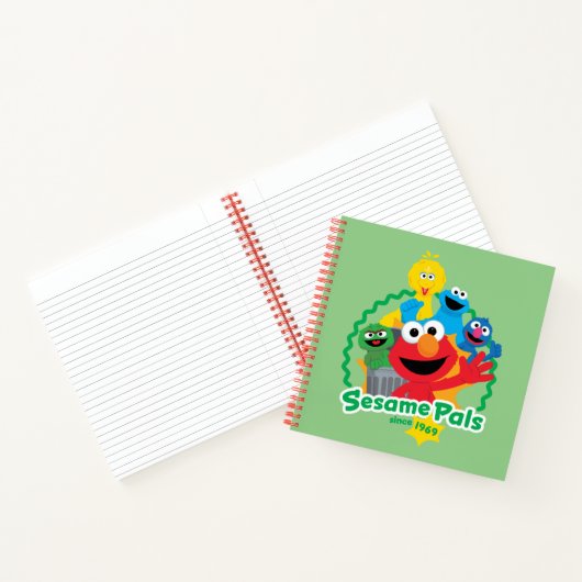 Sesamstraße | Sesame Pals seit 1969 Notizblock (Innenseite)