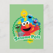 Sesamstraße | Sesame Pals seit 1969 Postkarte (Vorderseite)