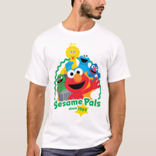 Sesamstraße   Sesame Pals seit 1969 T-Shirt
