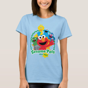 Sesamstraße   Sesame Pals seit 1969 T-Shirt