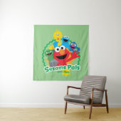 Sesamstraße | Sesame Pals seit 1969 Wandteppich (Beispiel)