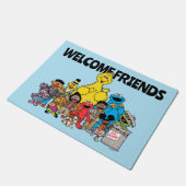 Sesamstraße | Sesame Pals Welcome Friends Fußmatte (Schrägansicht)
