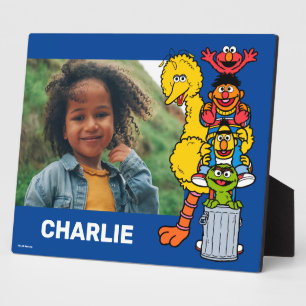 Sesamstraße   Sesame Street Pals Pose Fotoplatte