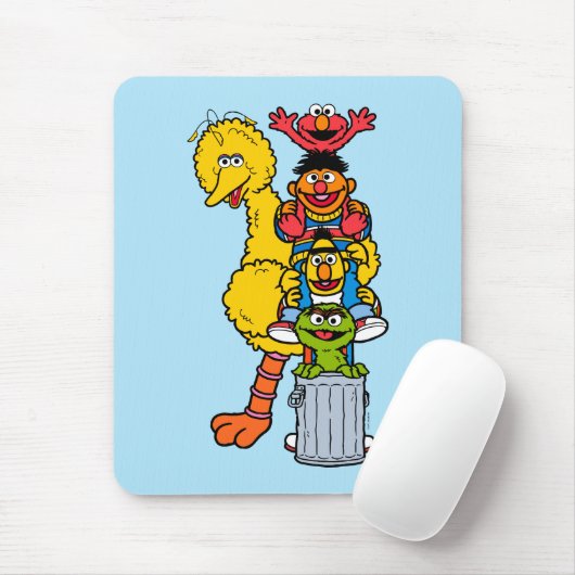 Sesamstraße | Sesame Street Pals Pose Mousepad (Mit Mouse)