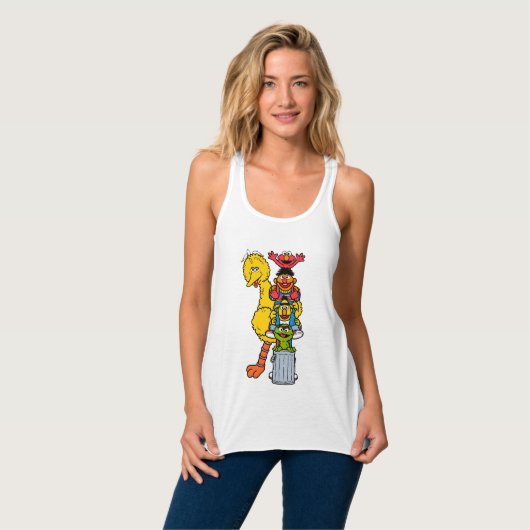 Sesamstraße | Sesame Street Pals Pose Tank Top (Vorderseite Vollansicht)