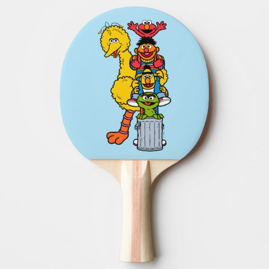 Sesamstraße | Sesame Street Pals Pose Tischtennis Schläger (Vorderseite)