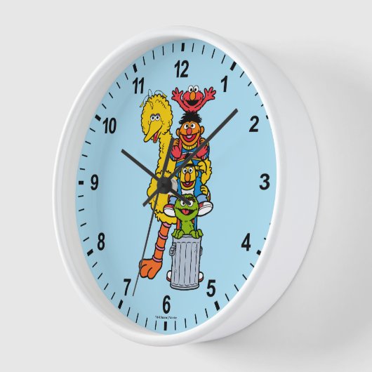 Sesamstraße | Sesame Street Pals Pose Uhr (Winkel)