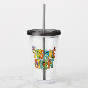 Sesamstraße Sesame Street Type Pals Acryltrinkbecher