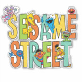 Sesamstraße | Sesame Street Type Pals Aufkleber (Vorderseite)