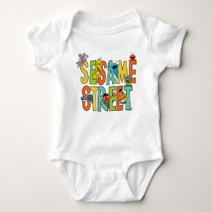 Sesamstraße Sesame Street Type Pals Baby Strampler