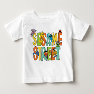 Sesamstraße Sesame Street Type Pals Baby T-shirt
