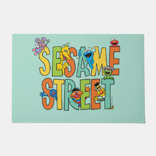 Sesamstraße Sesame Street Type Pals Fußmatte