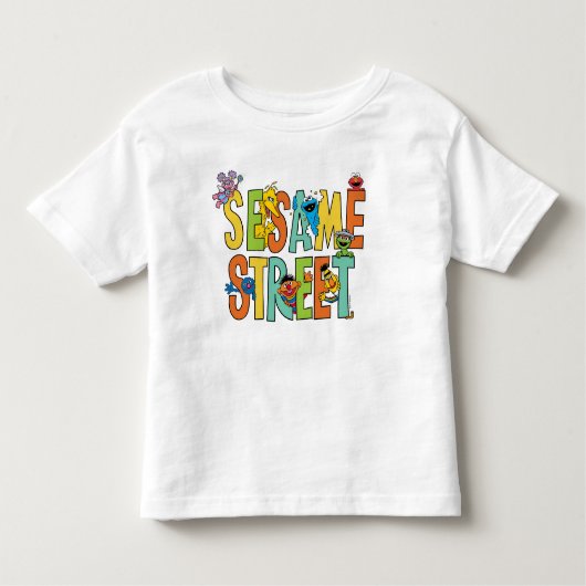 Sesamstraße | Sesame Street Type Pals Kleinkind T-shirt (Vorderseite)