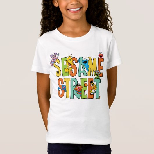 Sesamstraße | Sesame Street Type Pals T-Shirt (Vorderseite)