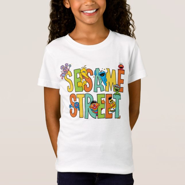 Sesamstraße | Sesame Street Type Pals T-Shirt (Vorderseite)