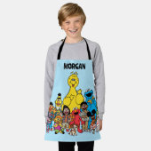 Sesamstraße | Sesampfel Ihren Namen hinzufügen Schürze (Getragen)