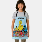 Sesamstraße | Sesampfel Ihren Namen hinzufügen Schürze (Insitu)