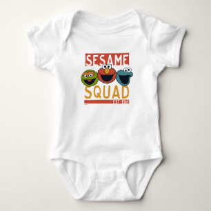 Sesamstraße - Sesamsquad Baby Strampler