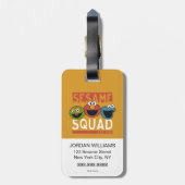 Sesamstraße - Sesamsquad Gepäckanhänger (Rückseite vertikal)