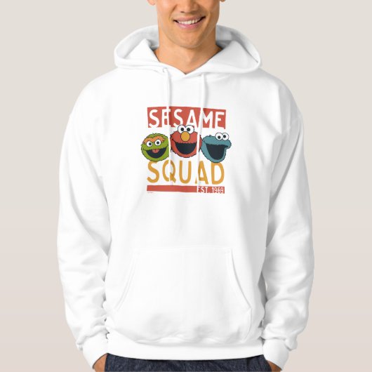 Sesamstraße - Sesamsquad Hoodie (Vorderseite)