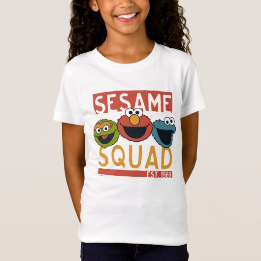 Sesamstraße - Sesamsquad T-Shirt (Vorderseite)