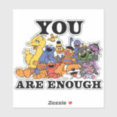 Sesamstraße | Sie sind genug Aufkleber (Blatt)