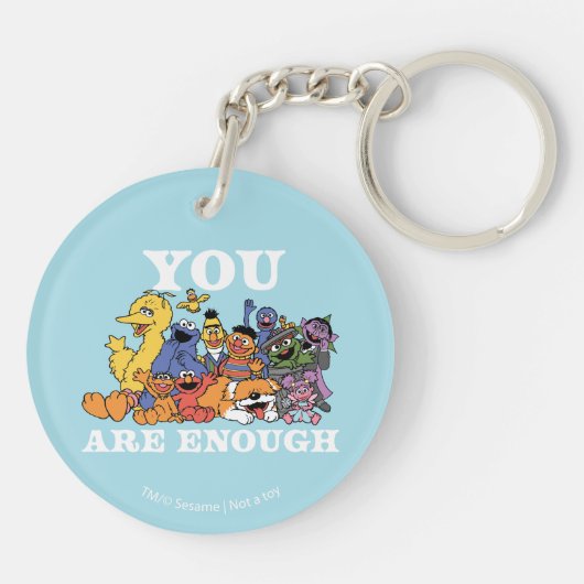 Sesamstraße | Sie sind genug Schlüsselanhänger (Rückseite)