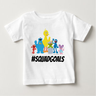 Sesamstraße #SQUADGOALS Baby T-shirt