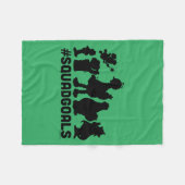 Sesamstraße - #SquadGoals Fleecedecke (Vorderseite (Horizontal))