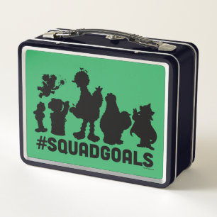 Sesamstraße - #SquadGoals Metall Brotdose