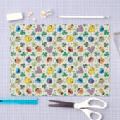 Sesamstraße St. Patrick's Day Pattern Seidenpapier (Handwerk)