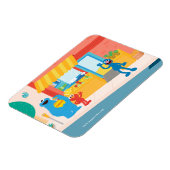 Sesamstraße | Street Scene Magnet (Linke Seite)