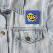 Sesamstraße | Süßes Halloween-Muster Button (Beispiel)