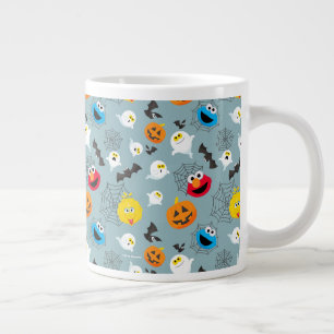 Sesamstraße Süßes Halloween-Muster Jumbo-Tasse