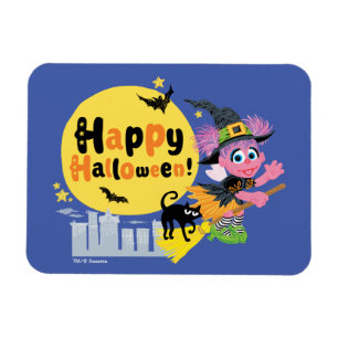 Sesamstraße Süßes Halloween-Muster Magnet