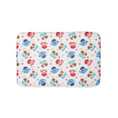 Sesamstraße | Tango, Elmo & Grover Muster Badematte (Vorderseite)