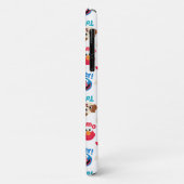 Sesamstraße | Tango, Elmo & Grover Muster Case-Mate iPhone Hülle (Hinten/Links)