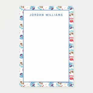 Sesamstraße Tango, Elmo & Grover Muster Post-it Klebezettel