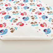 Sesamstraße | Tango, Elmo & Grover Muster Sherpadecke (3/4)