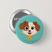 Sesamstraße | Tango Face Button (Vorne & Hinten)