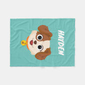 Sesamstraße | Tango Face | Name hinzufügen Fleecedecke (Vorderseite (Horizontal))