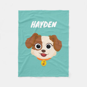 Sesamstraße Tango Face Name hinzufügen Fleecedecke