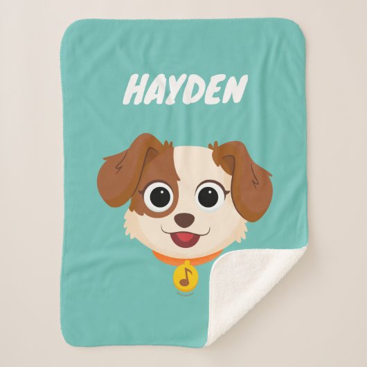 Sesamstraße | Tango Face | Name hinzufügen Sherpadecke (Vorderseite)