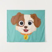 Sesamstraße | Tango Face Wandteppich (Vorderseite (Horizontal))