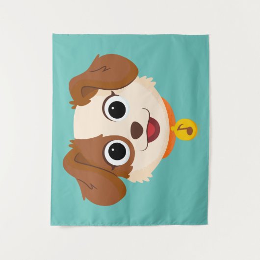 Sesamstraße | Tango Face Wandteppich (Vorderseite)