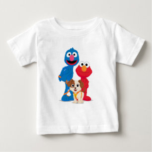 Sesamstraße Tango mit Grover & Elmo Baby T-shirt