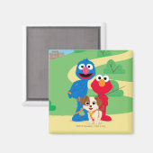 Sesamstraße | Tango mit Grover & Elmo Magnet (Vorderseite/Rückseite)